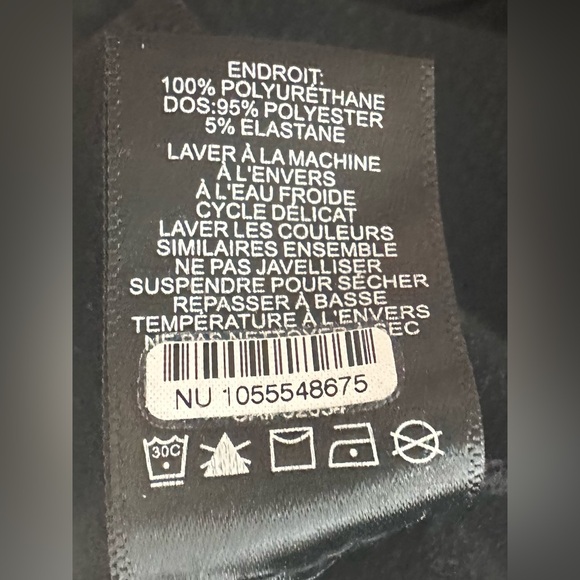 Sanctuary Leather Like Crop Pants Size Large Black - Picture 8 of 8